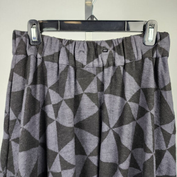 Amma Black & Grey Ruffle Maxi Skirt Size M - Picture 2 of 8